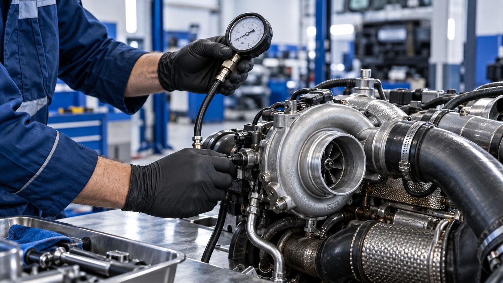 Check engine relacionado con el turbo: detalle para orientar la revisión