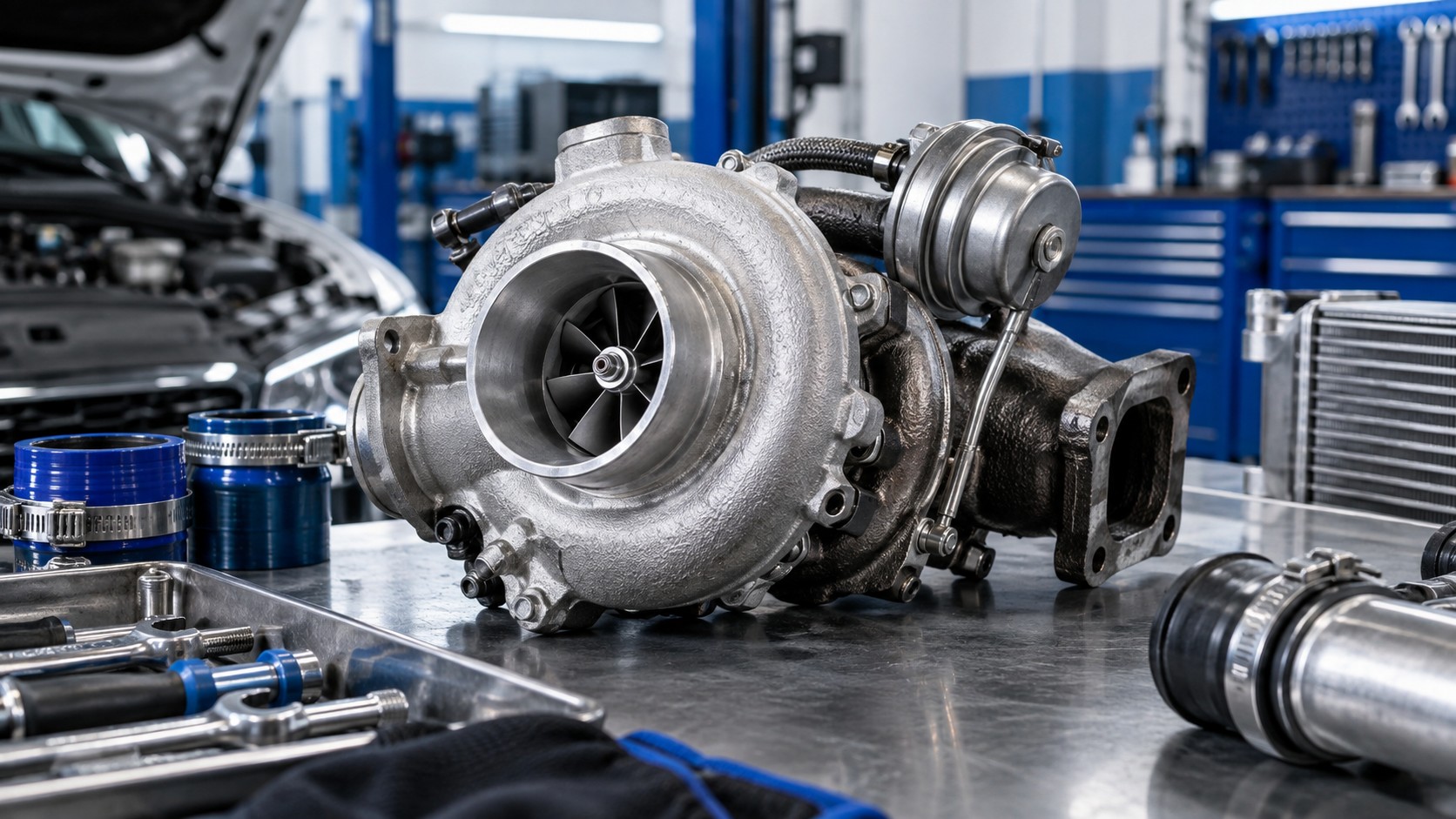 Checklist para revisar un turbo diésel: vista técnica del sistema