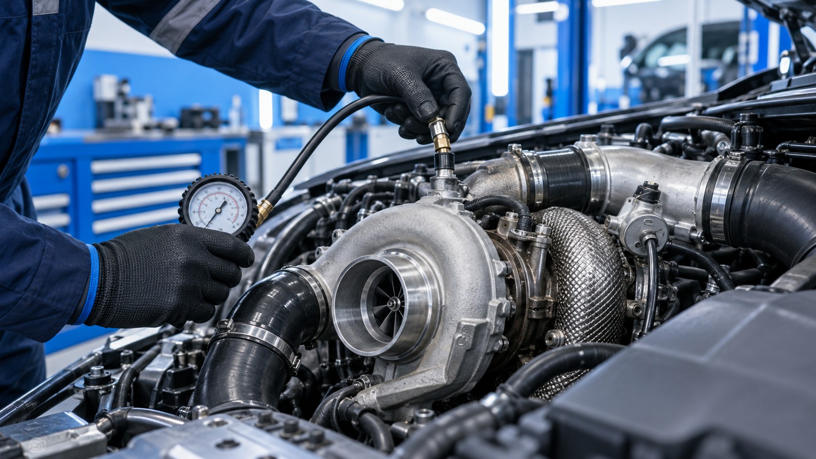 Reparación de turbo diésel: vista técnica del sistema