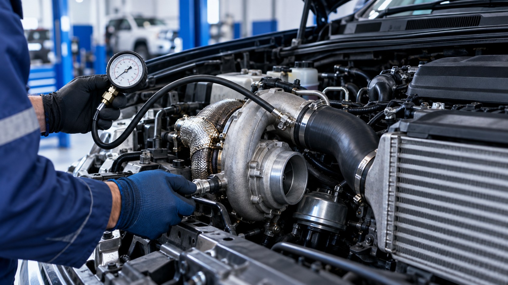 Silbido del turbo al acelerar: vista técnica del sistema