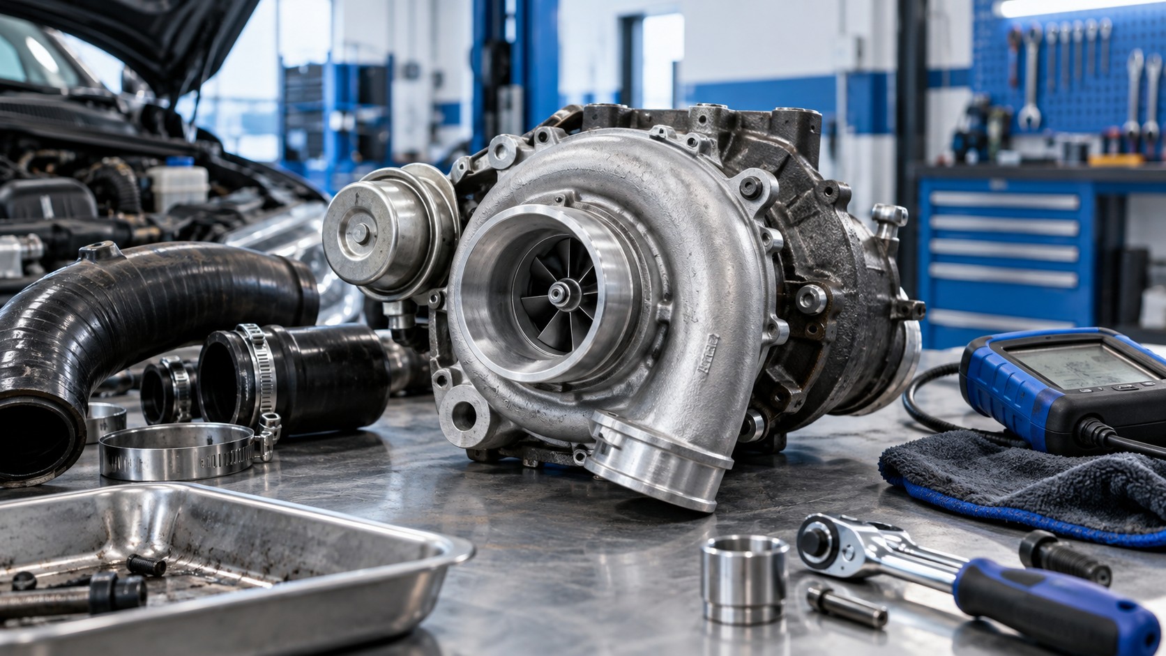 Geometría variable del turbo atascada: detalle para orientar la revisión