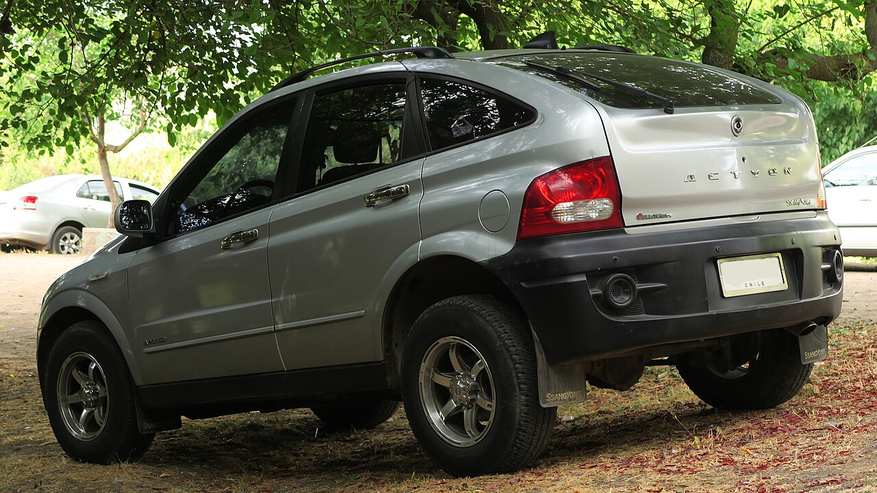 Reparación de turbo SsangYong Actyon: fotografía real del vehículo